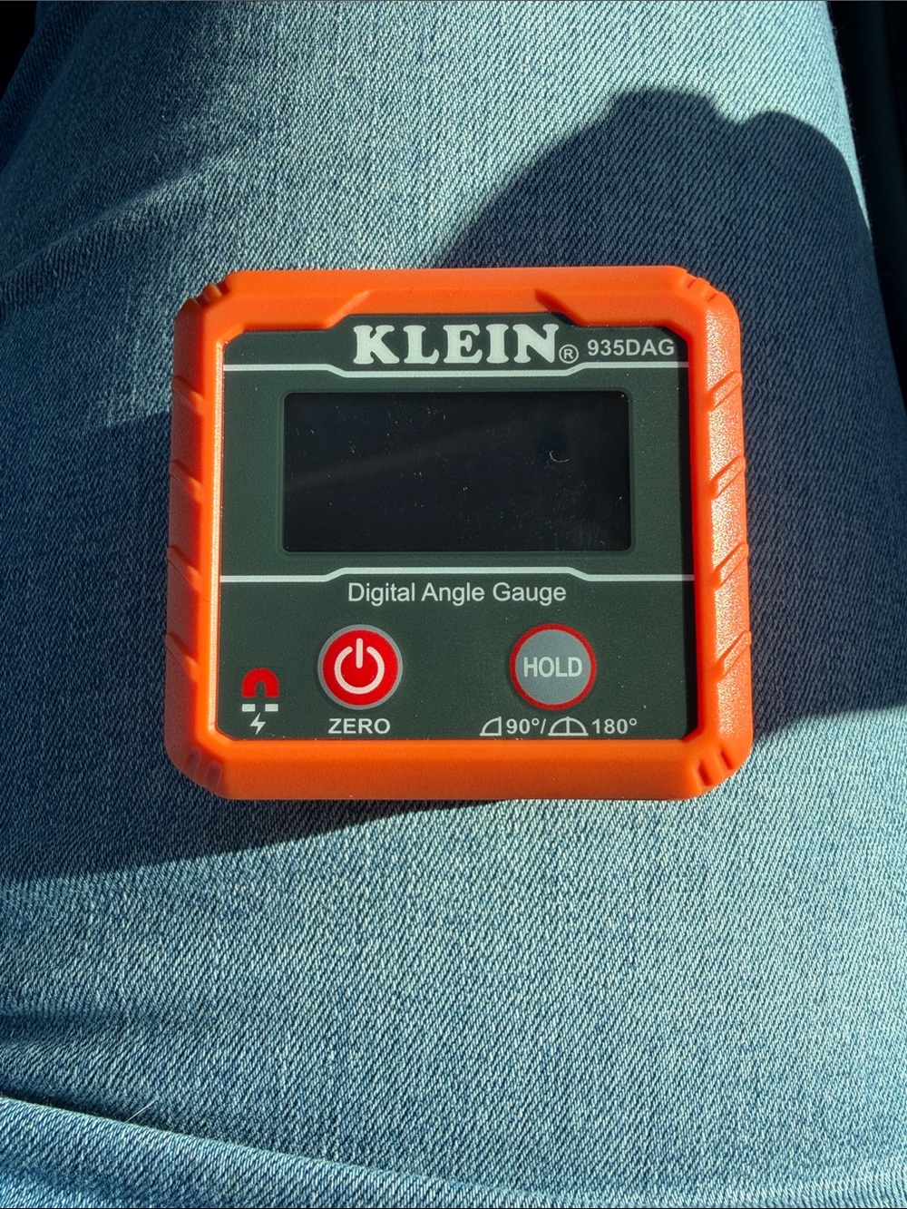 Klein Digital Angle Gauge 935DAG - Orange